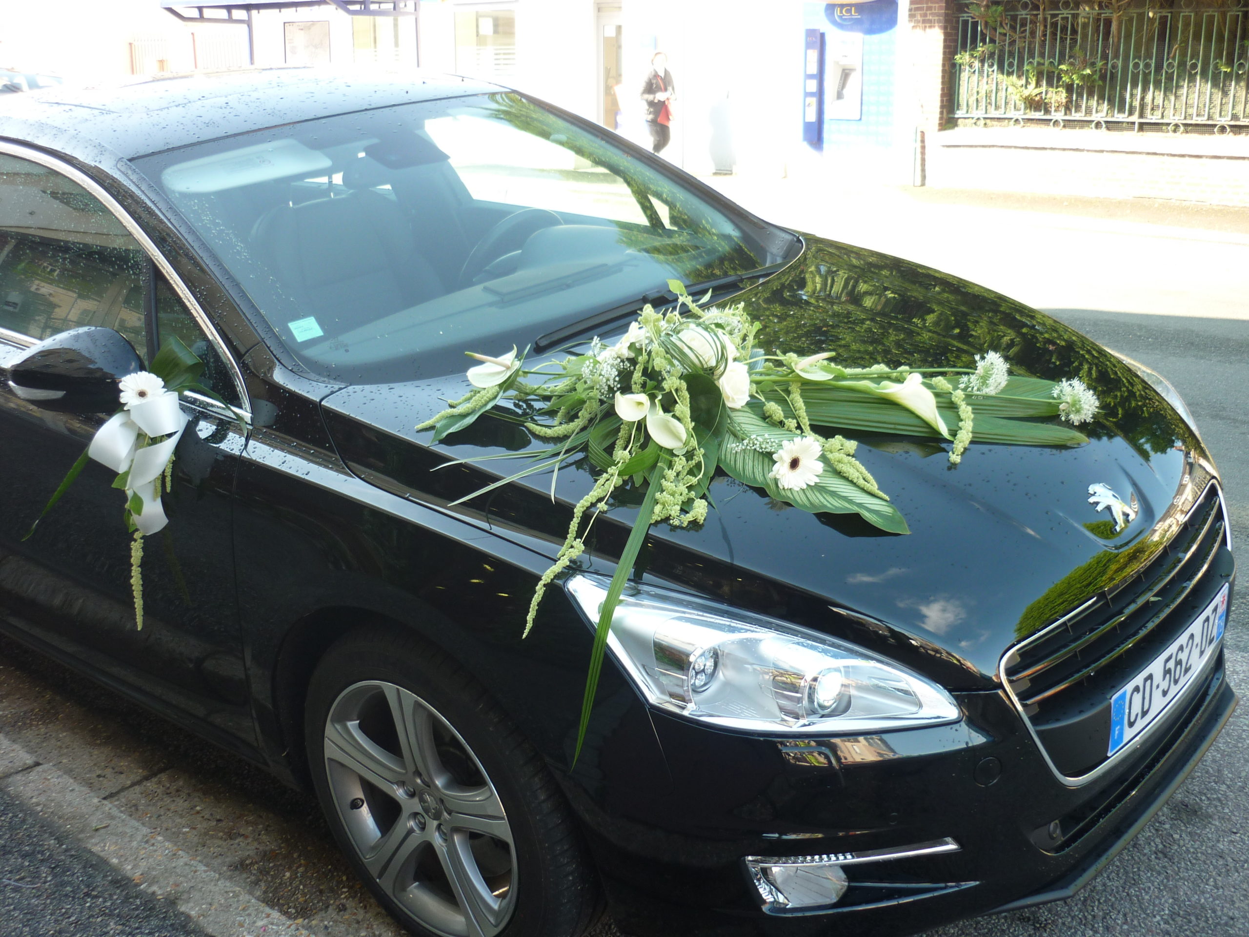 Ornements De Voiture De Mariage Image stock - Image du fête, église:  72587985