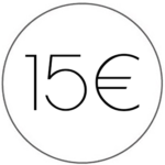 Chèque Cadeau Topaze 15 €uros